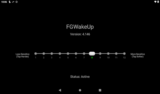 Android application FGWakeUp screenshort