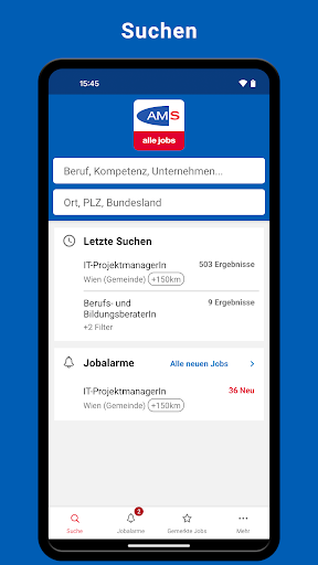 AMS alle jobs Screenshot 1 - AppWisp.com