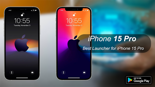 Imágen 12 iPhone 15 Pro Theme & Launcher android