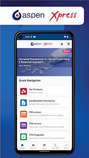 Android application Aspen Xpress screenshort