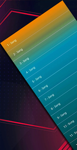 Android application Chansons d'Hatik screenshort