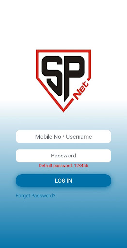 SP Net Service Screen 2