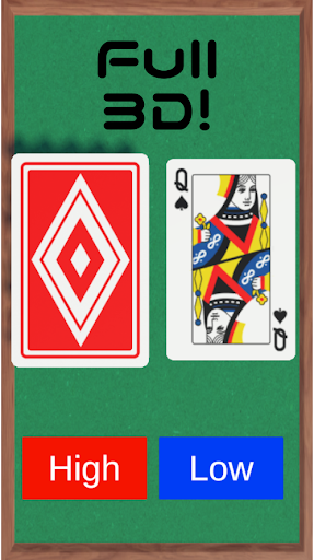 High&Low-Simple Card Game Screen 2