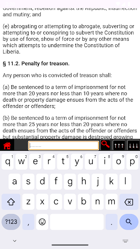 Penal Law of Liberia Screen 3