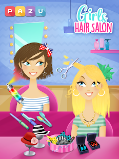 Girls Hair Salon - Hairstyle makeover kids games