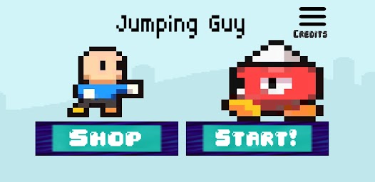 The jumping boy