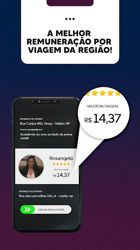 Android application Ugo - Motorista screenshort