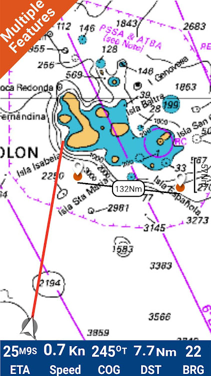 Galapagos Islands GPS Charts - 4.4.3.7.4 - (Android)