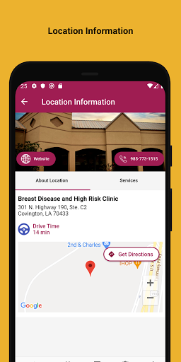 St. Tammany Health System Screen 2