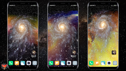 Android application Galaxy Live Wallpaper screenshort
