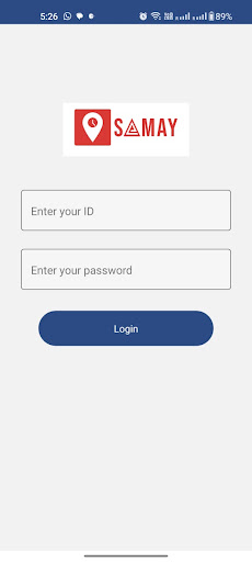 Android application Samay screenshort
