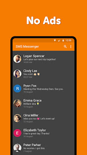 Simple SMS Messenger  Screenshots 1