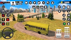 未舗装道路 学校 バス ドライバ シティ パブリック 輸送のおすすめ画像4
