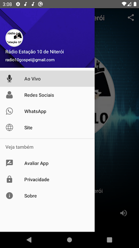 Rádio Estação 10 de Niterói Screen 2