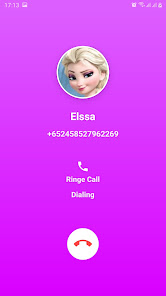 Fake chat with ElSsa : prank  screenshots 2