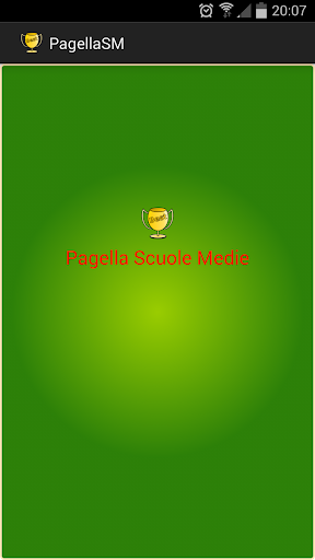 Android application Pagella Scuole Medie screenshort