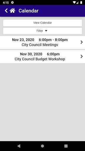 City of Cascade Screen 2