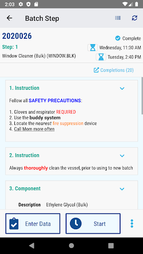 Datacor Mobile Screen 3