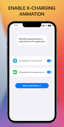 iCenter iOS 16: X - Charging Screen 3
