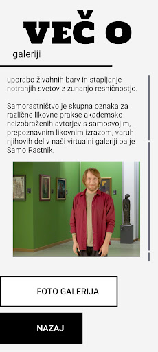 Virtualni vodnik GLST Screen 2