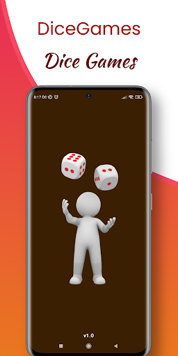 Android application DiceGame screenshort