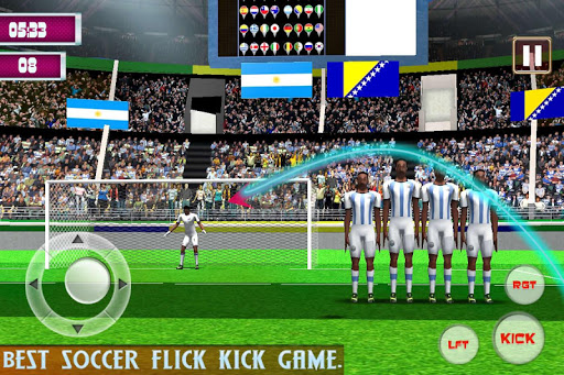Football Strike World Free Flick League Games APK MOD screenshots 4