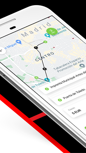 Android application Ubicar screenshort