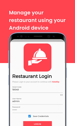 HotelOp - Restaurant POS Screen 2