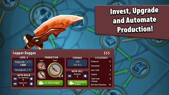 Crafting Idle Clicker 7.4.0 Apk + Mod 3