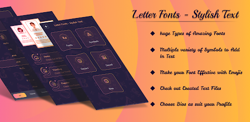 Letter Fonts & Stylish Text