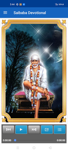 Android application Saibaba Devotional Songs screenshort