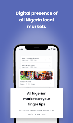 Android application Martlines: Local Shoppers Aid screenshort