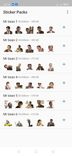 Funny Stickers Screen 2