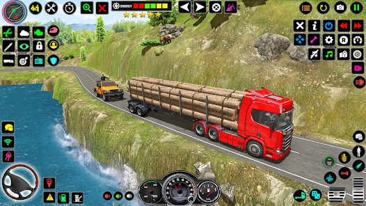 Cargo Truck Simulator Games 1.0 APK + Mod (Unlimited money) untuk android