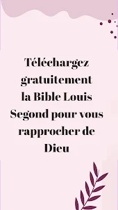 Bible Louis Segond avec audio