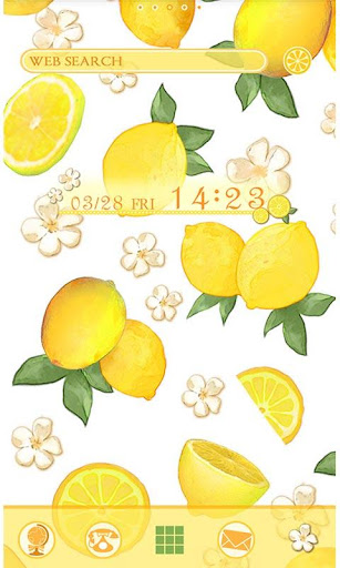 Android application -Citrus- Theme +HOME screenshort