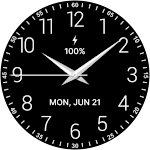 Cover Image of Download Minimalist Analog M Watch Face  APK