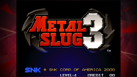 METAL SLUG 3 ACA NEOGEO 1