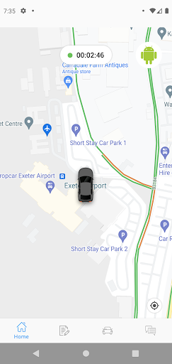 Android application Ecowheel Driver screenshort