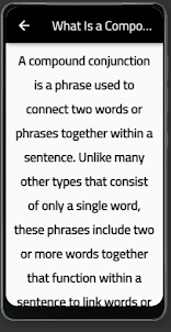 compound conjunction