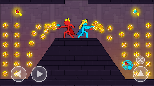 Red And Blue Stickman screenshots 4