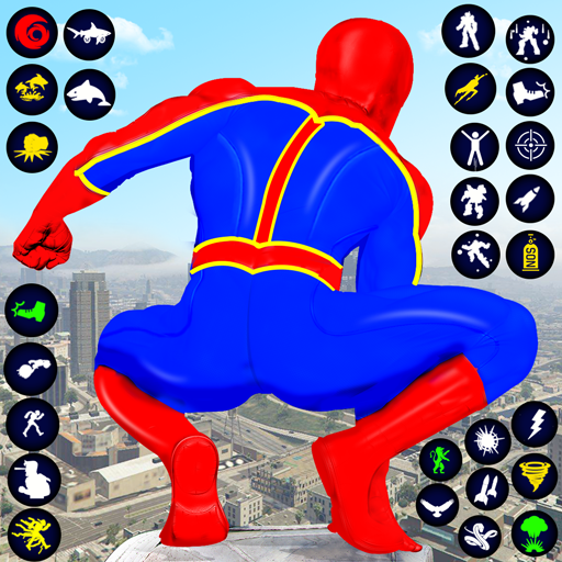 Spider Gangster Hero Crime Sim 85 Icon