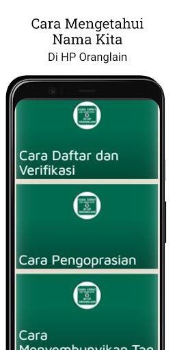 Cara Mengetahui Nama Kontak Kita di HP Orang Lain