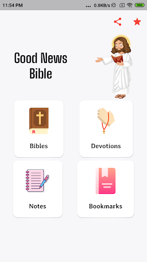 Android application Good News Bible (English) screenshort
