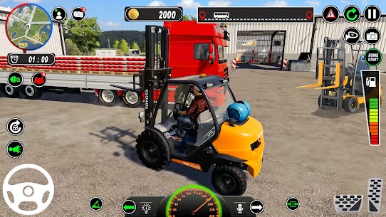 US Forklift Simulator Game JCB 2