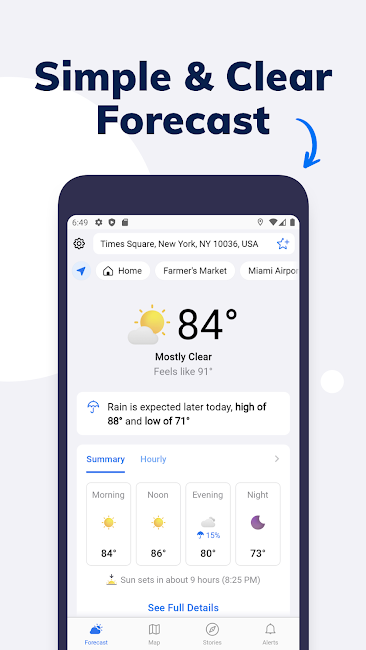 Tomorrow.io: Weather Forecast APK [Premium MOD, Pro Unlocked] For Android 1