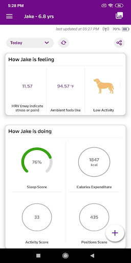 PetPace - Monitor Pets' Health Screenshot 2 - AppWisp.com