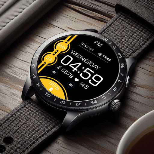 Key WF82 Digital Watch Face screenshot 5