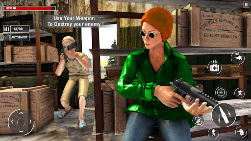 Android application Battleground Survival Shooting screenshort