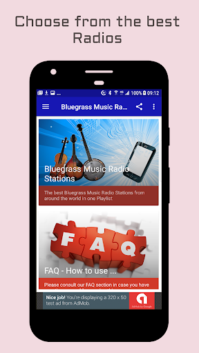 Bluegrass Music Radio Stations Screenshot 1 - AppWisp.com